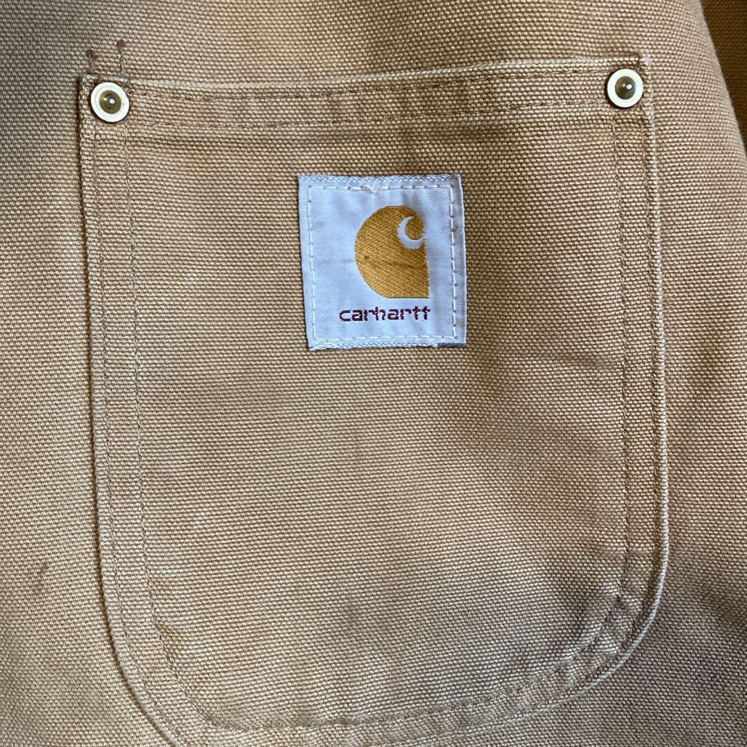 【名品】Carhartt ミシガンチョアコート ブラウン BRN XL程度