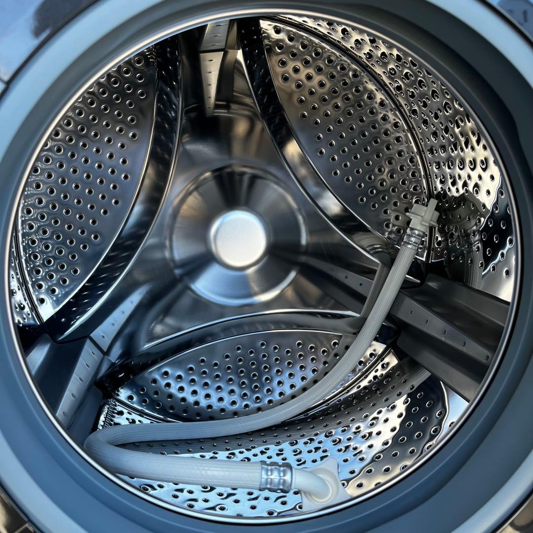 360取付無料！SHARP熱乾燥搭載！コンパクトサイズ高性能ドラム式洗濯機！