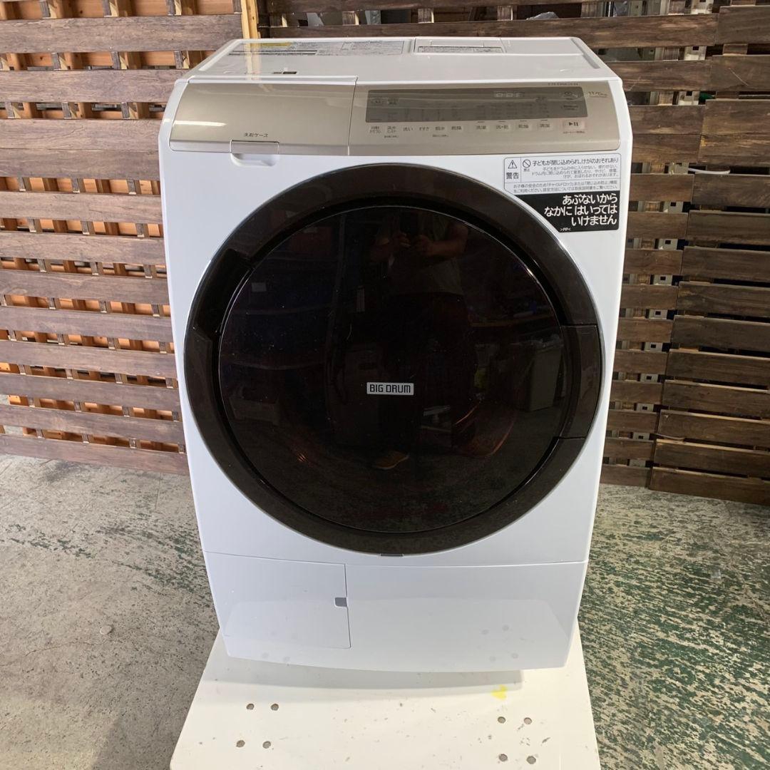 J572 ドラム式洗濯乾燥機 HITACHI BD-SV110GR 2022年製
