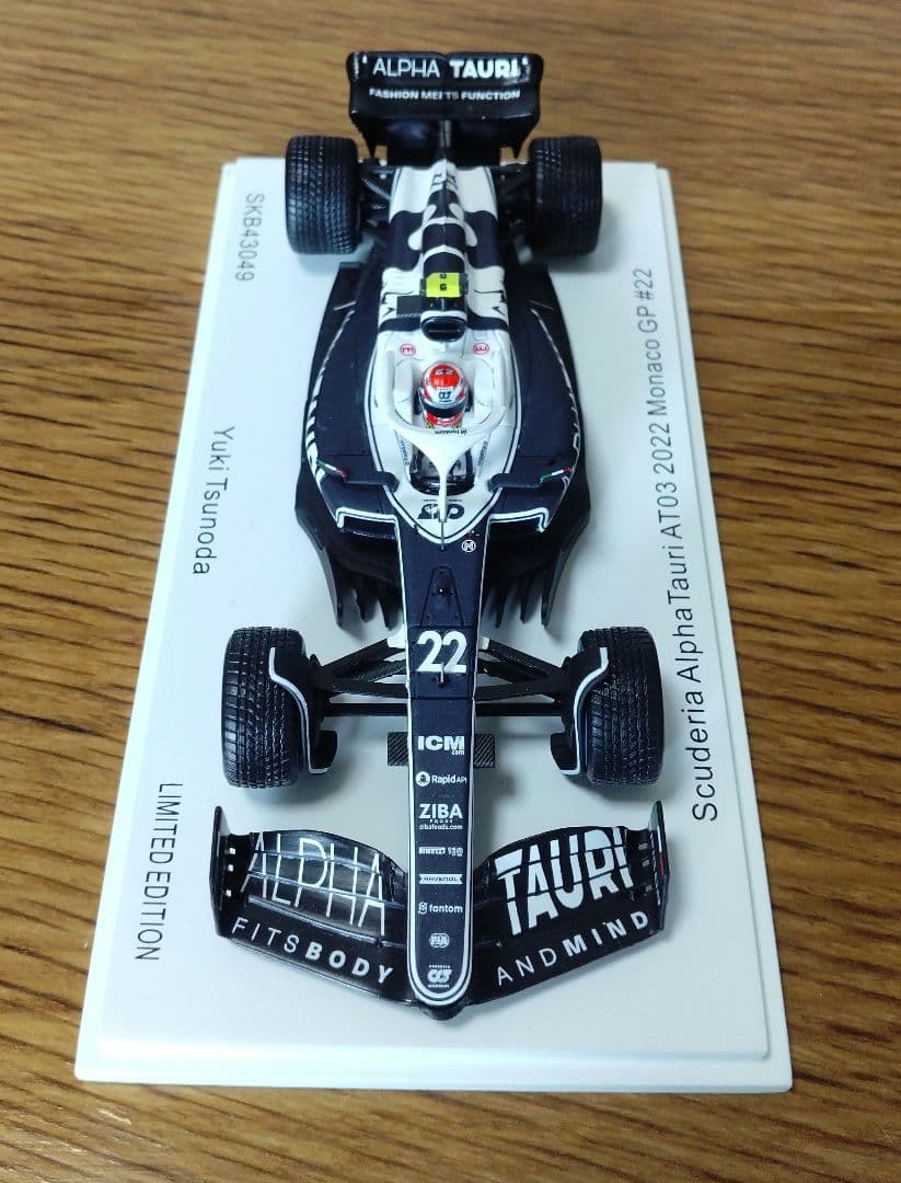 ミニカー SPARK 1/43 AlphaTauri AT03 TSUNODA