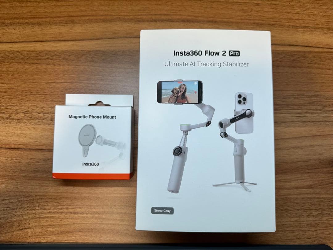 【ほぼ未使用】Insta360 Flow 2 Pro スタビライザー