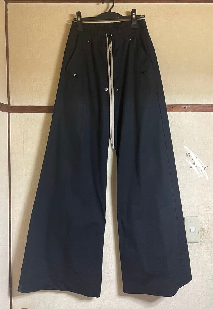 Rick Owens wide bela 46 ブラック