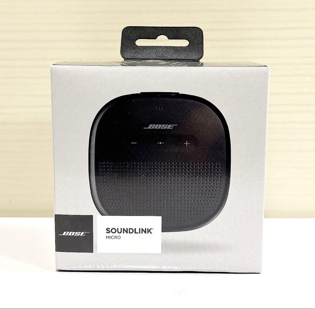 【新品未開封】Bose SoundLink Micro スピーカー(ブラック)