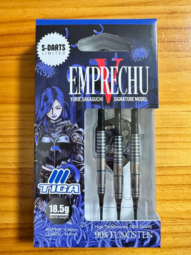 【ティガ】 エンプレチュ5 坂口優希恵モデル エスダーツ限定モデル