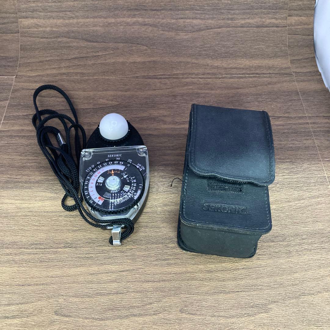 Sekonic セコニック　L-398 露出計　レザーケース付　G-1074