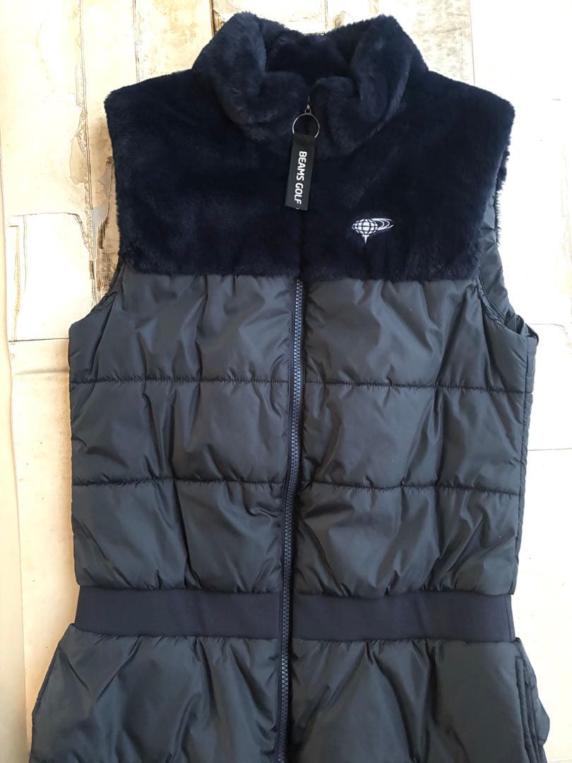 BEAMS GOLF/ビームスゴルフ/レディース/中綿ワンピース/ゴルフウエア