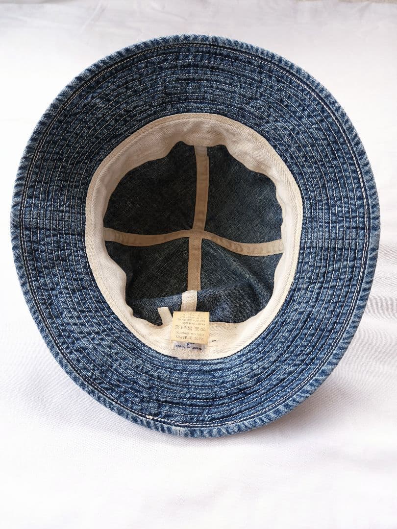 orslow　オアスロウ　デニム　希少　ペンキ加工　バケットハット　帽子