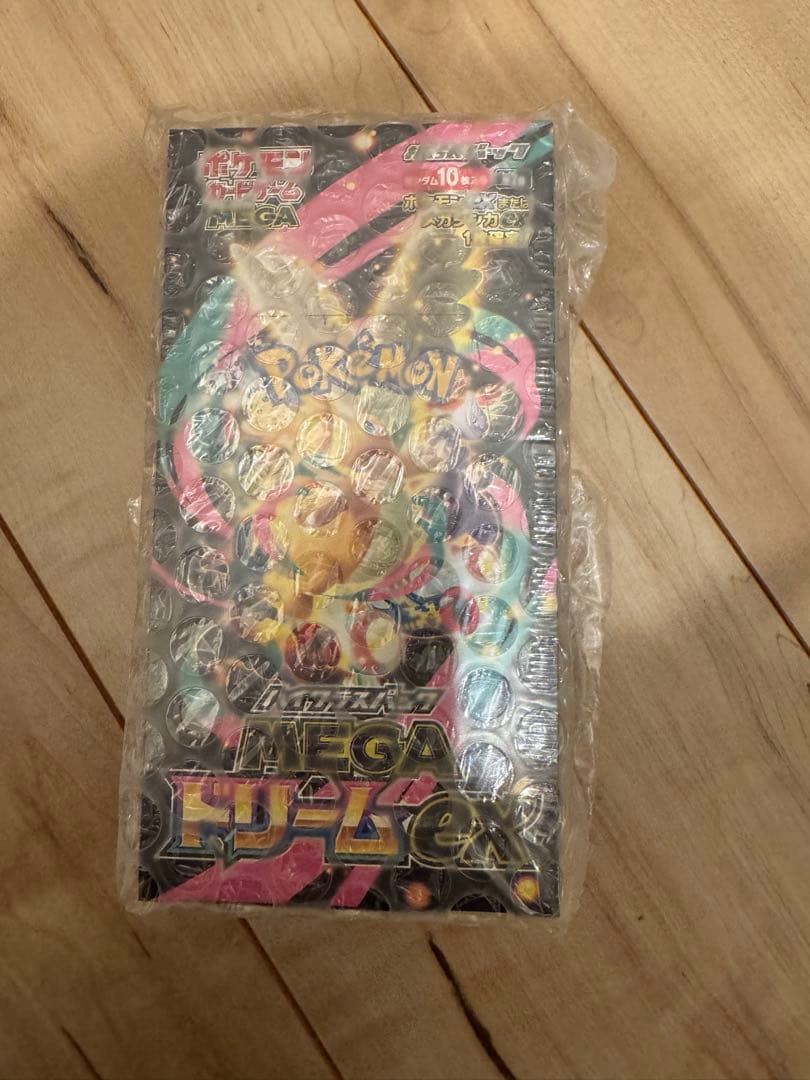 ポケモンカードMEGAドリームEXシュリンク付き