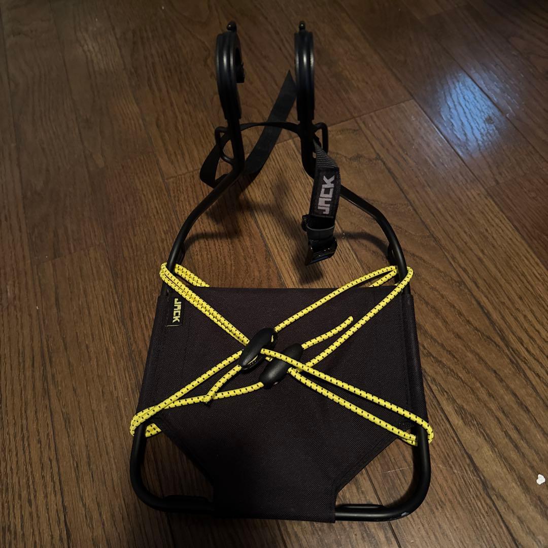 JACK 車体装着バッグ 黒/黄色