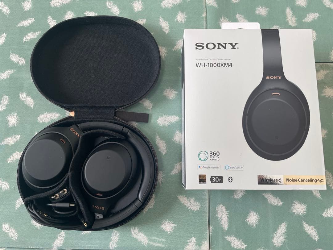SONY WH-1000XM4 BLACKワイヤレスヘッドホン 即日発送も可