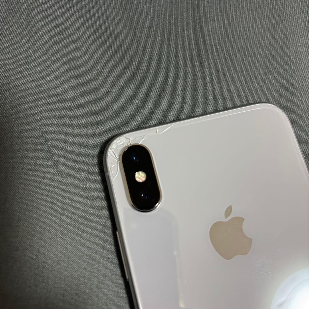 iPhone X シルバー 本体　128GB