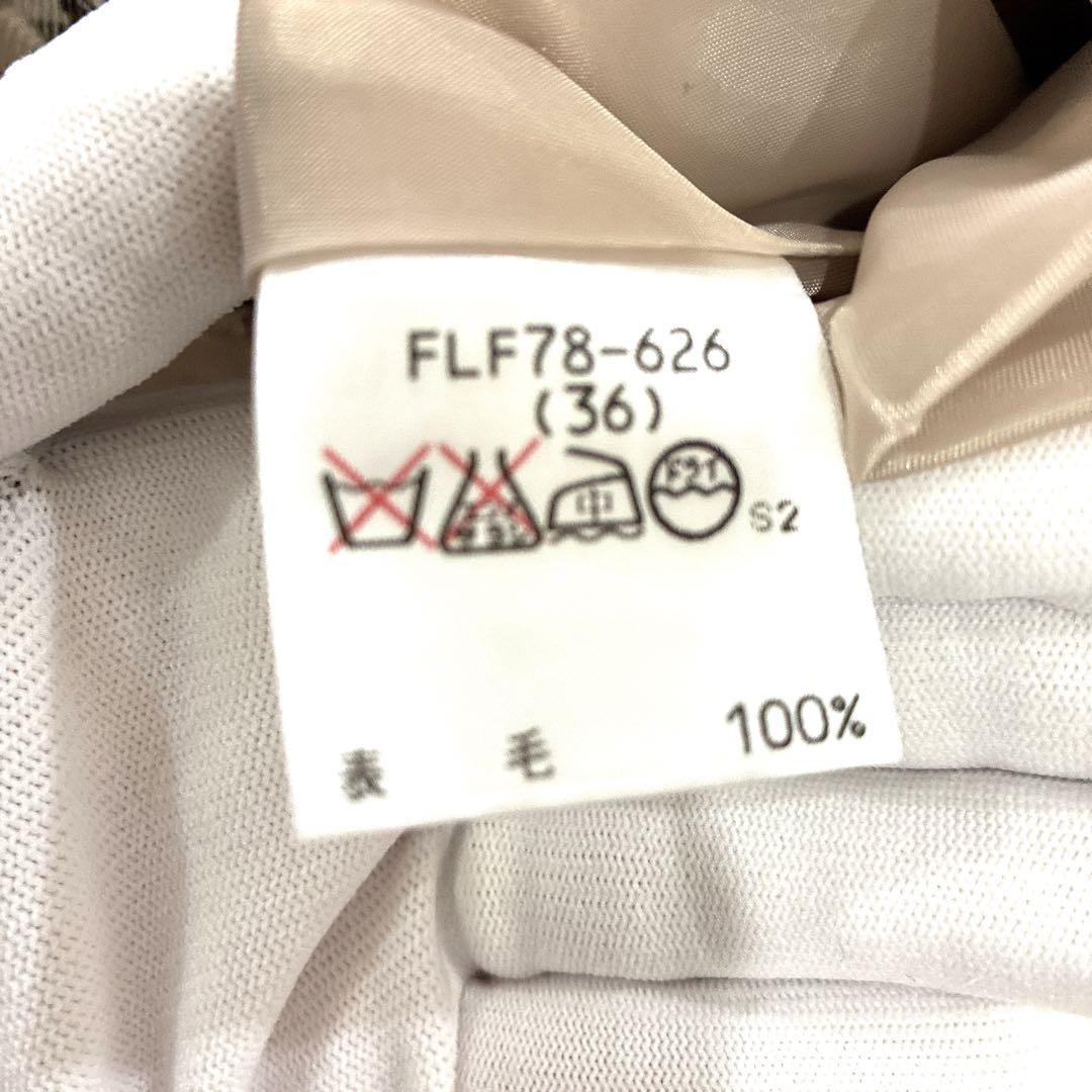 極美品　バーバリーブルーレーベル　ノバチェックミニスカート　サイズ36