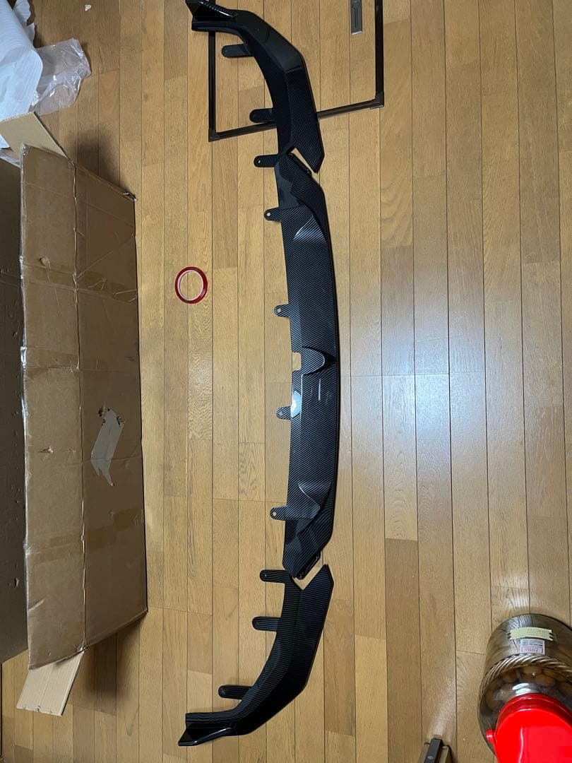  i3 穴あけ不要　フロントスポイラー2022年式以降 カーボンタイプ