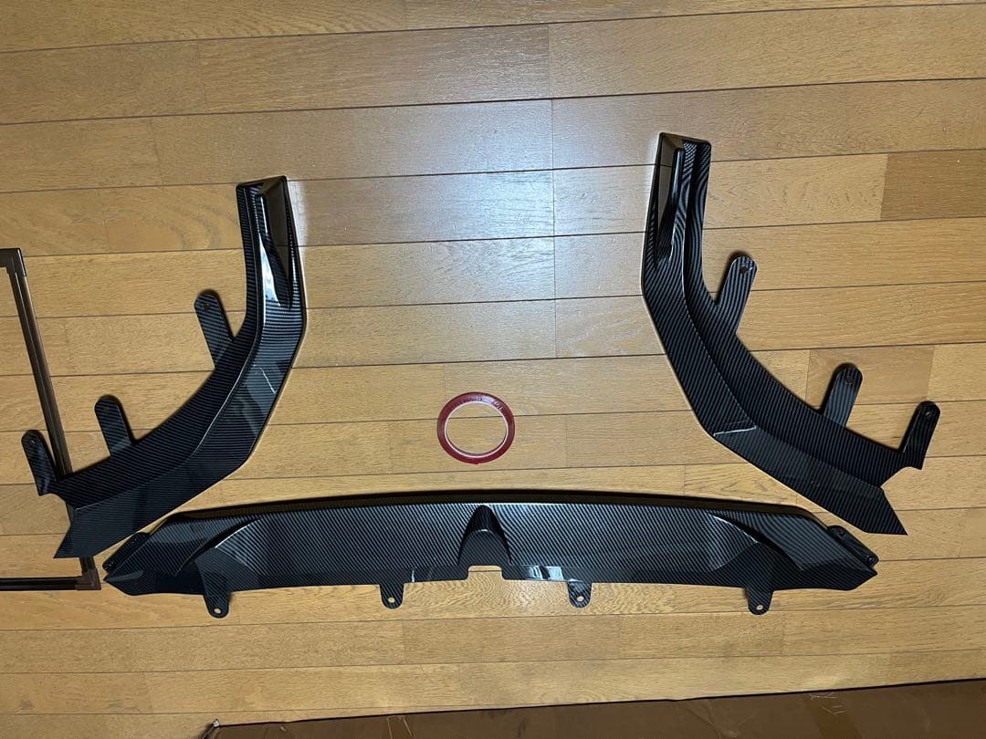  i3 穴あけ不要　フロントスポイラー2022年式以降 カーボンタイプ