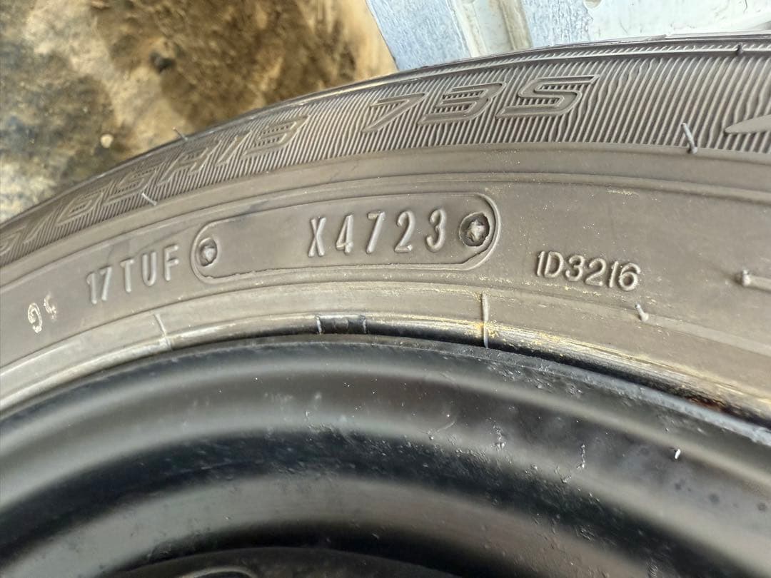JPSサマータイヤ155／65R13 73Sスチールホイールセット深溝