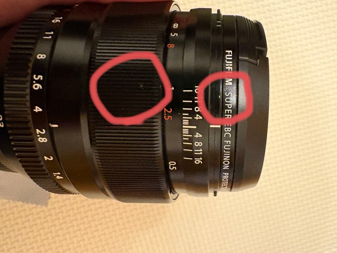 FUJIFILM XF23mmF1.4 R レンズ　箱付き