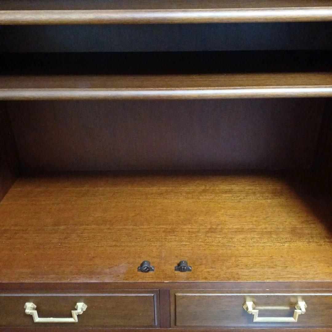 【マルニ】地中海ロイヤルシリーズ サイドボード キャビネット カップボード 飾棚