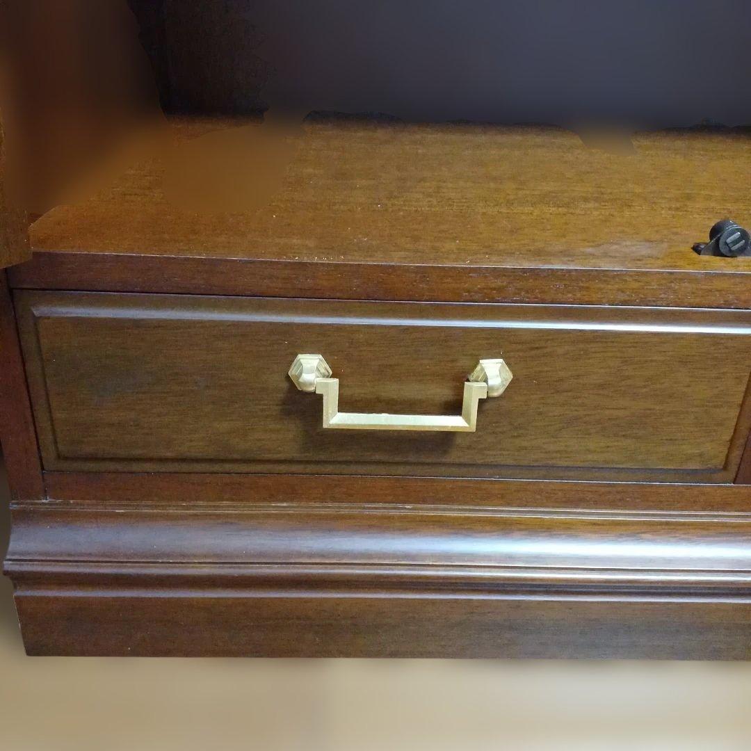 【マルニ】地中海ロイヤルシリーズ サイドボード キャビネット カップボード 飾棚