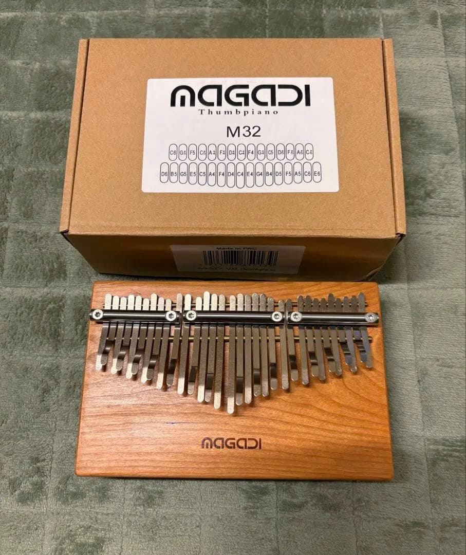 MAGADI M32 半音付き　クロマチックカリンバ