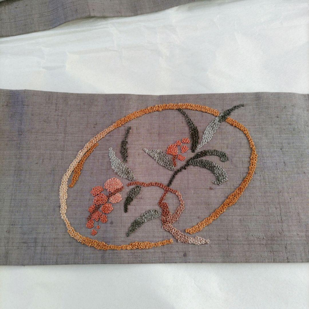 ラナン 【美品】名古屋帯 相良刺繍