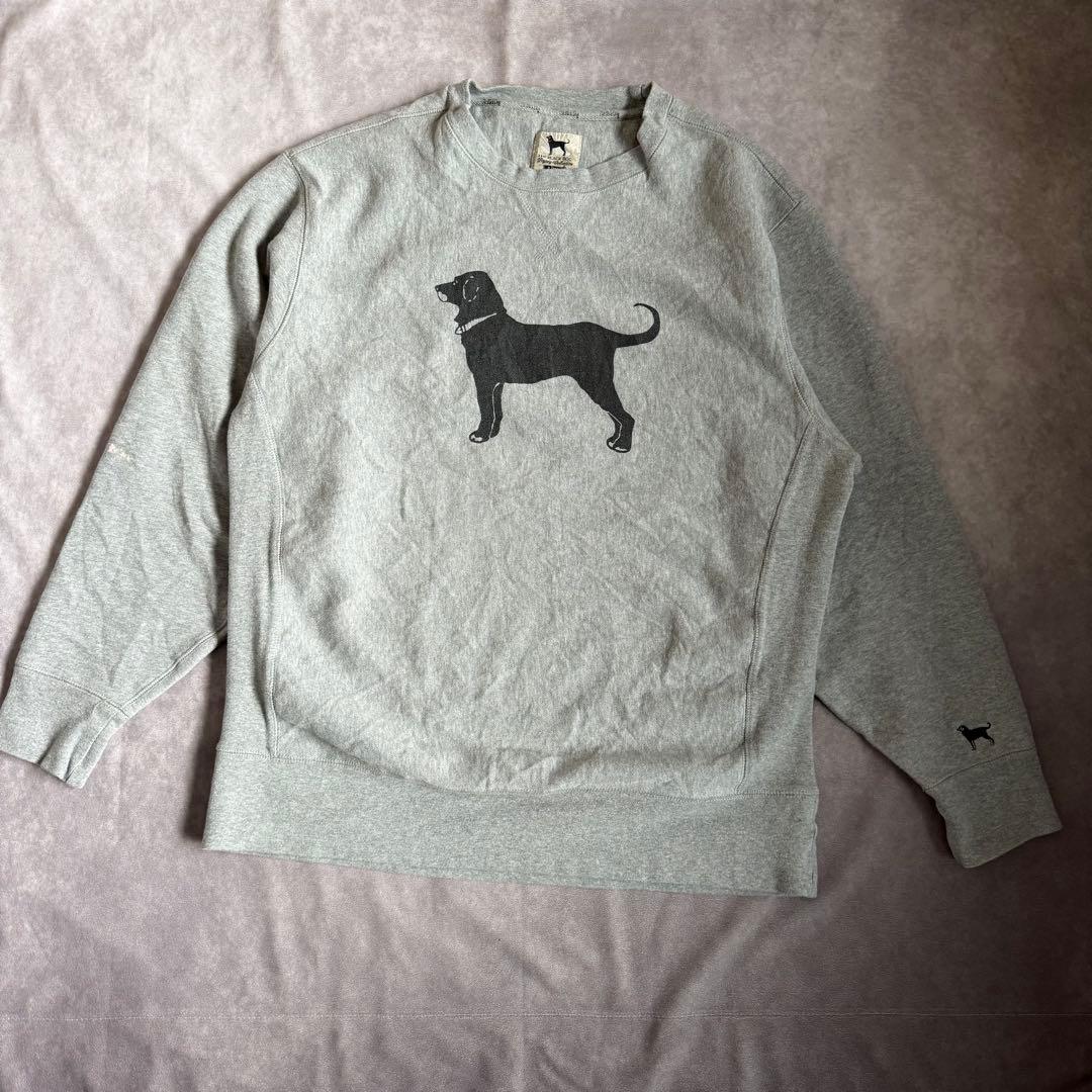 ザブラックドッグ リバースウィーブ スウェット XL グレー