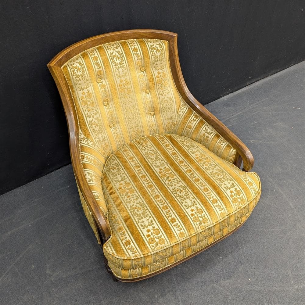 ドレクセルヘリテイジ　アップホルスタリー　1人掛けソファ　1P　シングル　B