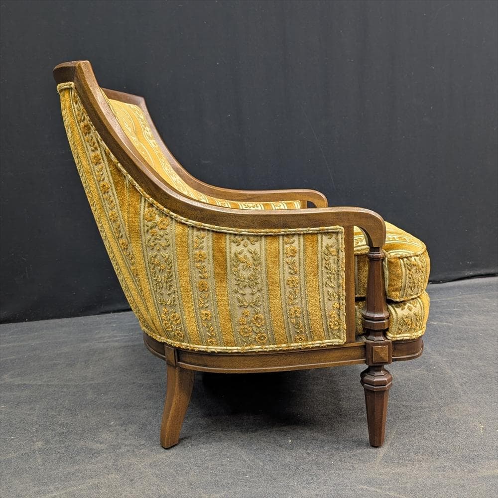 ドレクセルヘリテイジ　アップホルスタリー　1人掛けソファ　1P　シングル　B