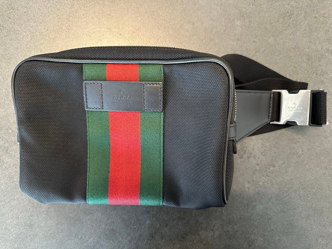 専用　グッチ　シェリーライン　ボディバッグ　ウェストバッグ
