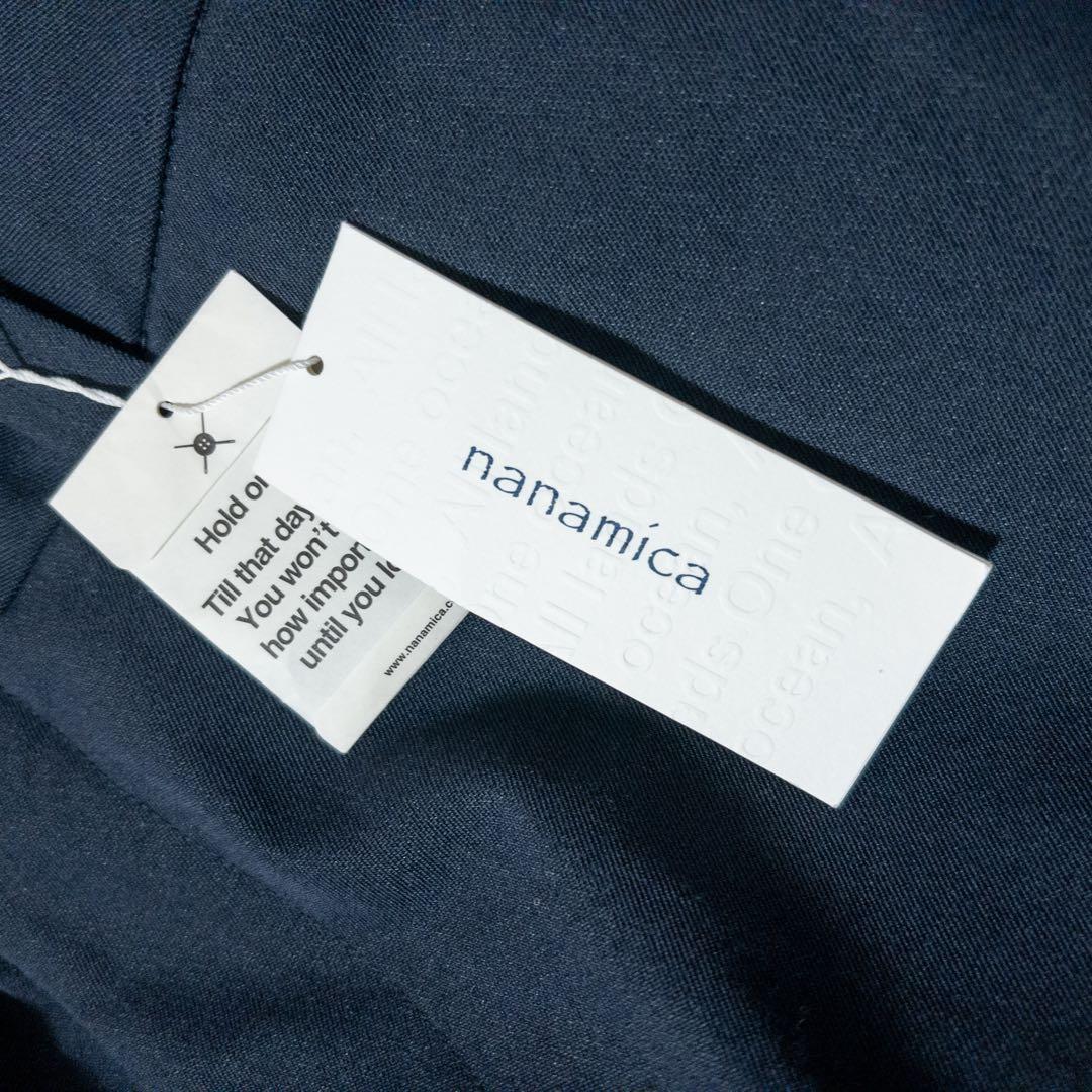 【新品タグ付】nanamica ナナミカ ウール混スラックス 32 日本製