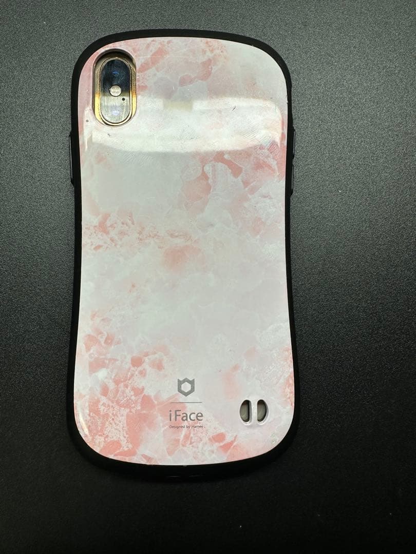 【美品】Apple iPhone Xs ゴールド　バッテリー100% iFace