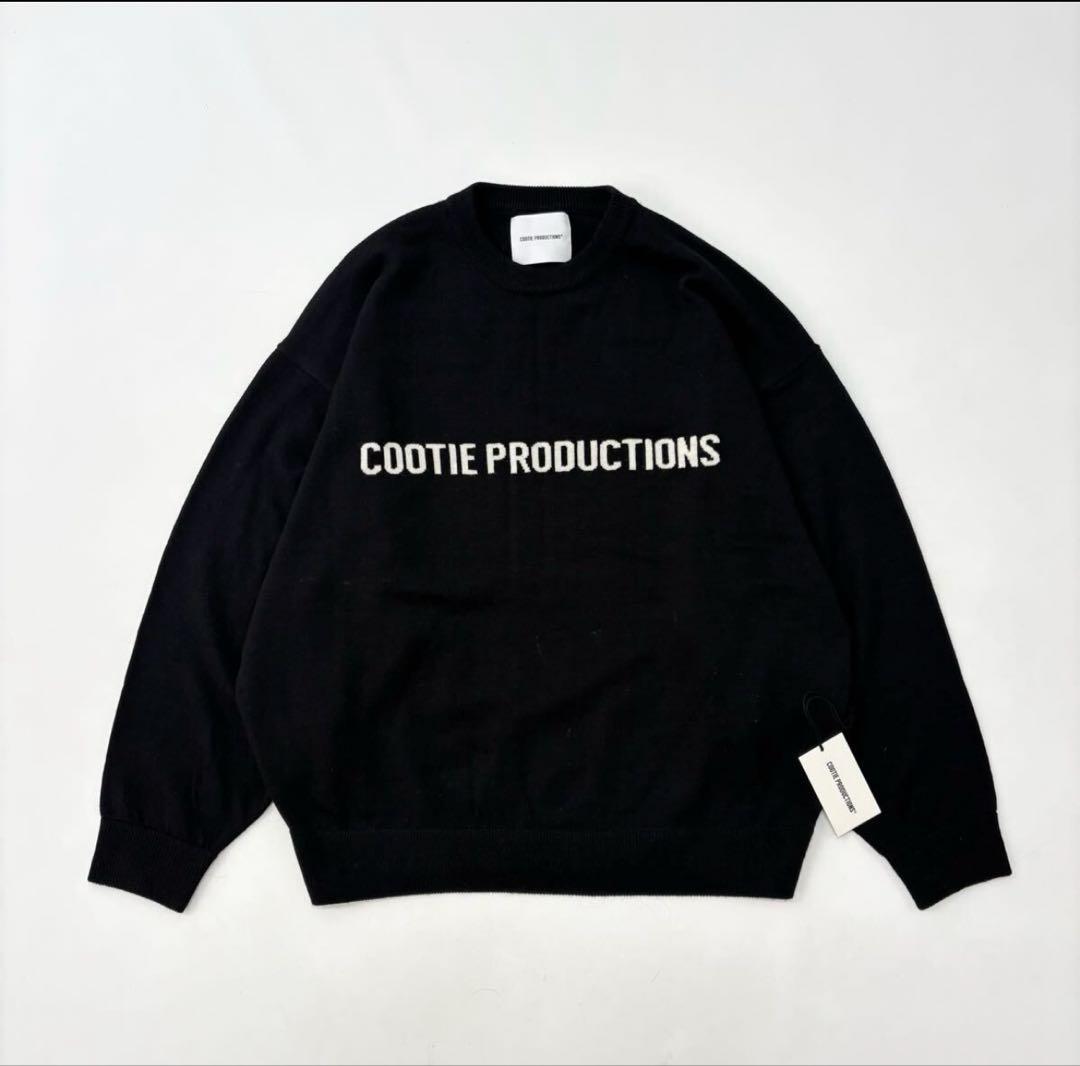 cootie Intarsia Crew Sweater KJ着用　Mサイズ