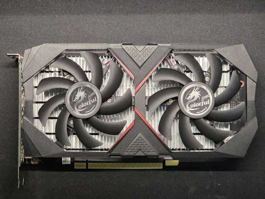 Colorful GTX 1650 GDDR6 補助電源有り版