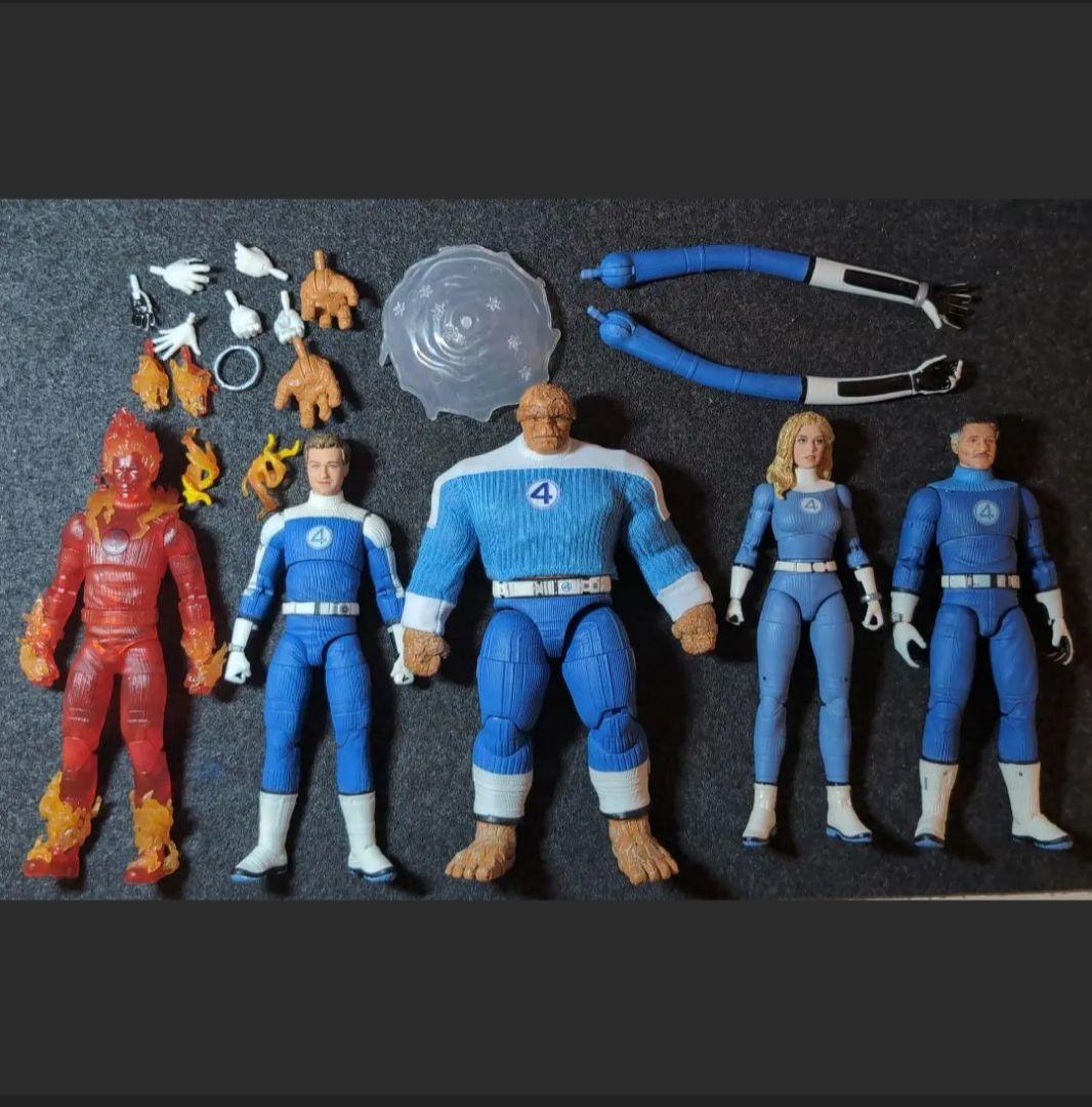 マーベルレジェンド　ファンタスティック・フォー　フィギュア　5体セット