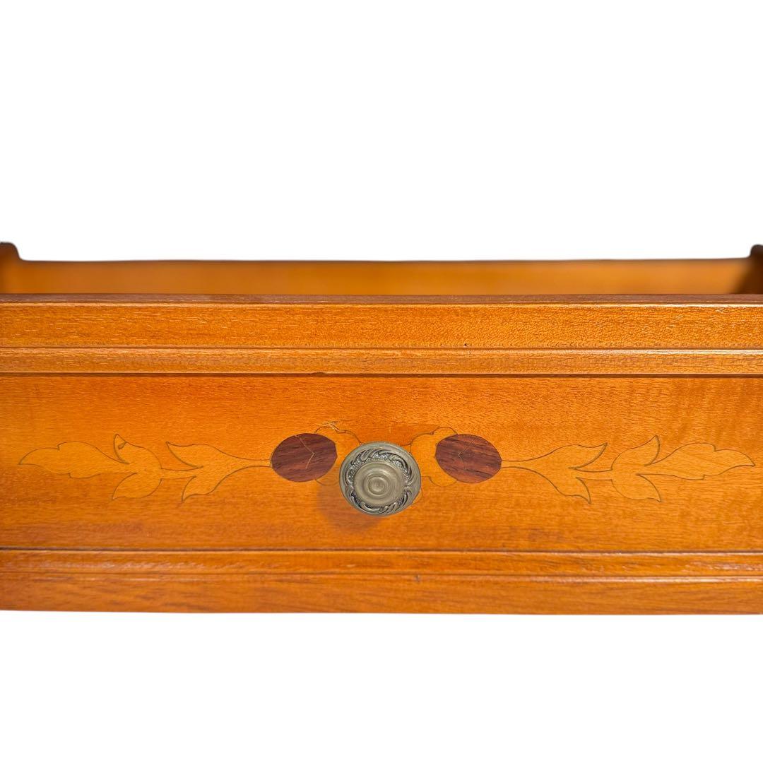 HR632 イタリア　象嵌細工　キャビネット コンソール レトロ