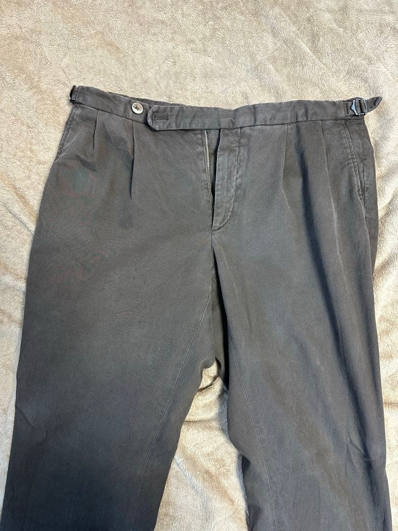 GTA / ジーティーアー 細畝コーデュロイ ツープリーツ 二本セット52