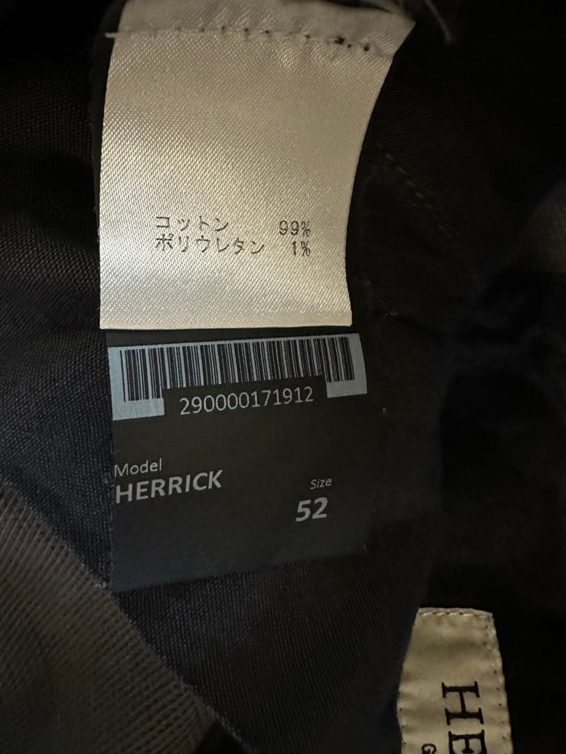 GTA / ジーティーアー 細畝コーデュロイ ツープリーツ 二本セット52