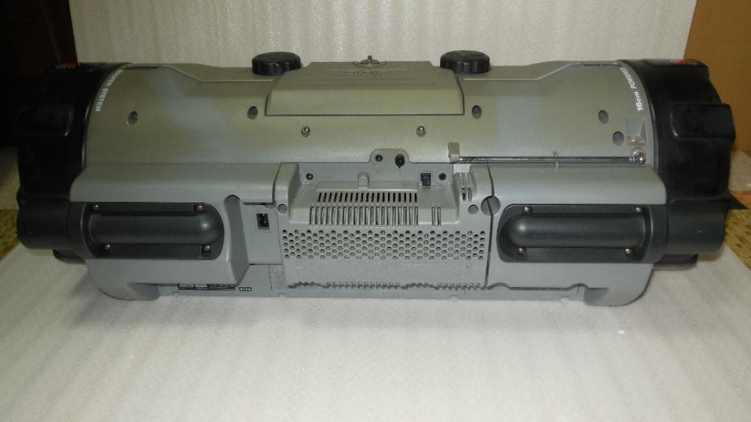 victor 大型CDラジカセドラムカン　RV-X70　 動作確認済み（完動品）