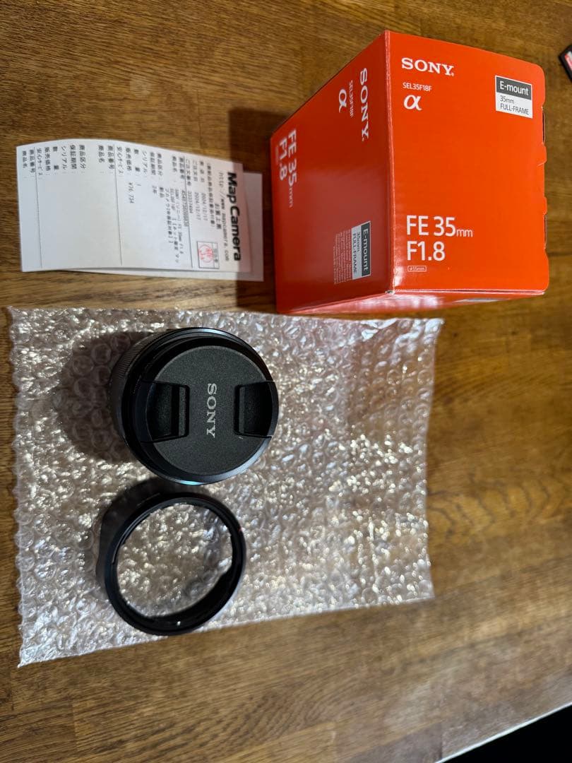 SONY FE 35mm F1.8 単焦点レンズ 保証残り フルサイズ