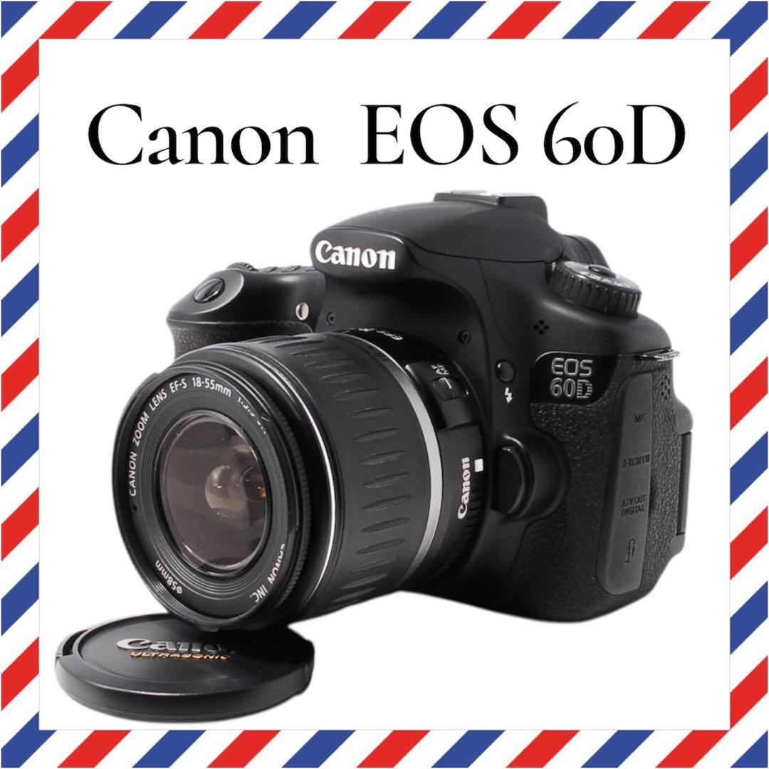 高性能機種❤️Canon EOS 60D❤️楽々自撮り一眼レフカメラ