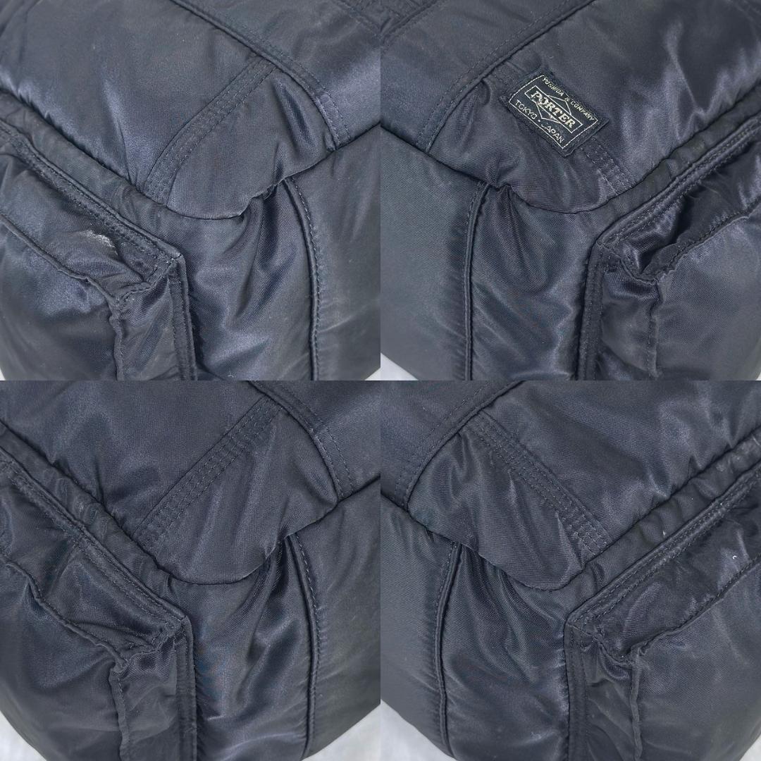 【美品】PORTER タンカー ボストンバッグ ダッフルバッグ ブラック1200
