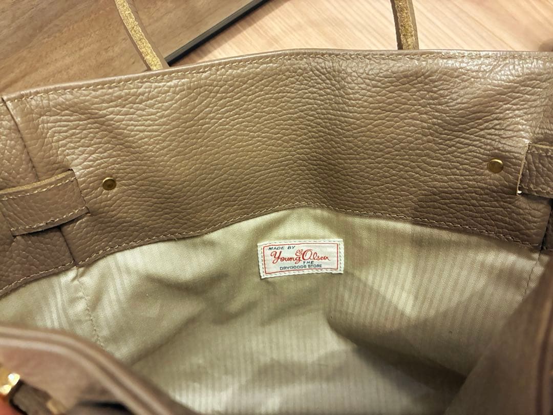 フレームワーク　YOUNG&OLSEN 別注　ストラップ付き　ベルト　バッグ