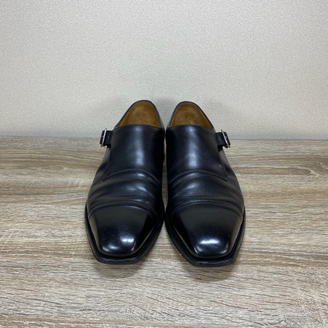エドワードグリーン　ビジネスシューズ　革靴　レザー　ブラック　7.5