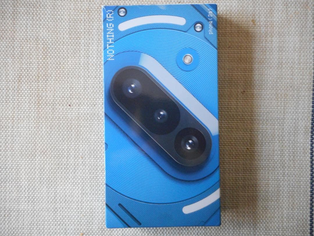 ★☆美品NOTHING製Phone(3a) 8GB/128GB ブルー☆★