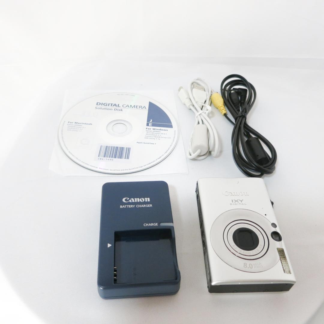 Canon IXY 20 IS PC1271 シルバー コンパクトデジタルカメラ