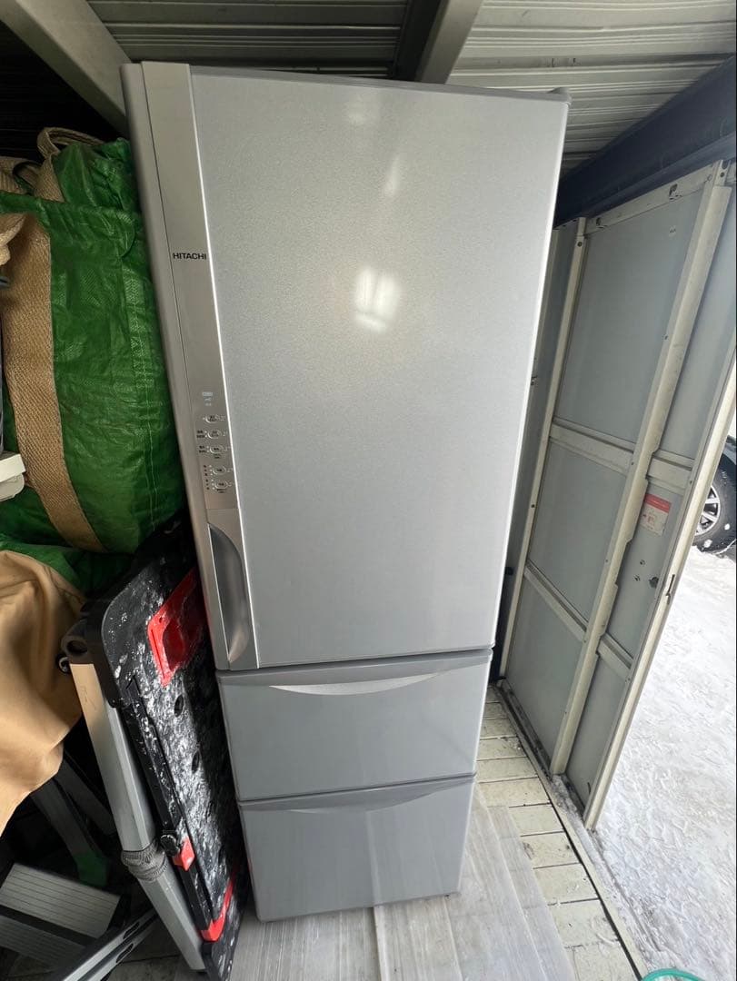 2015年製 日立 ノンフロン冷凍冷蔵庫 3ドア 315L R-K320FV