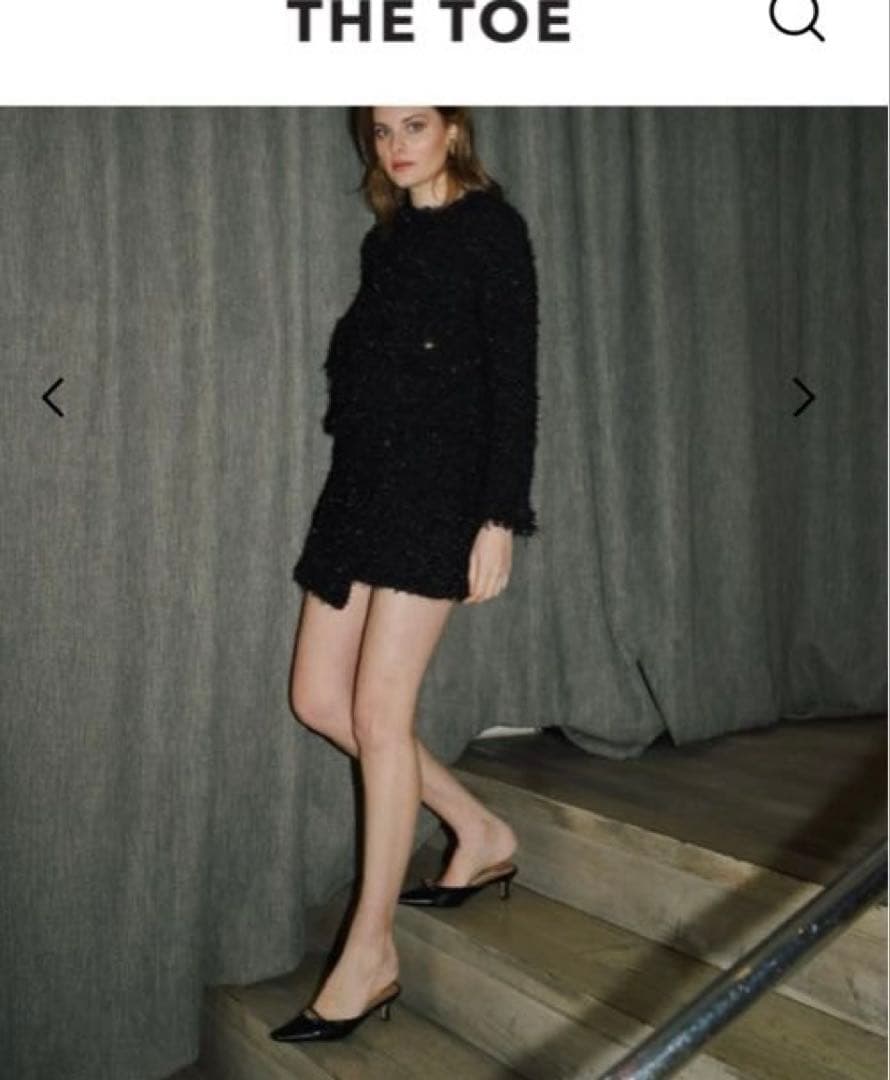 新品✨THE TOÉ ザトゥー Fifth Avenue Mini Skirt