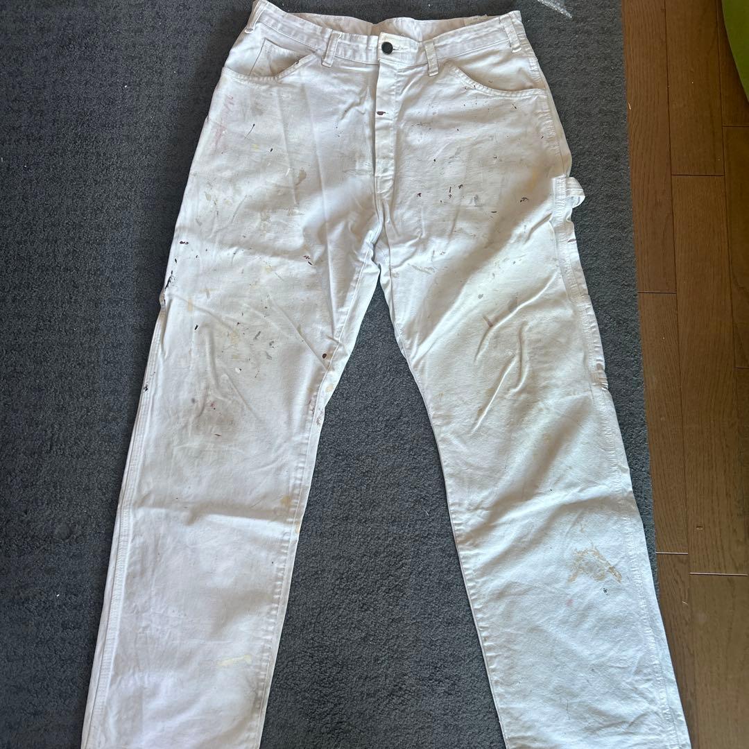 dickes ペインターパンツ　ペンキ　w34 l32