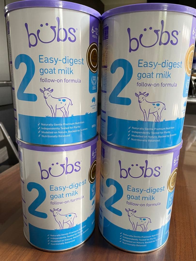 バブズヤギミルク２　6-12ヶ月800g✖️4缶　はなたちゃん様お取り置き分