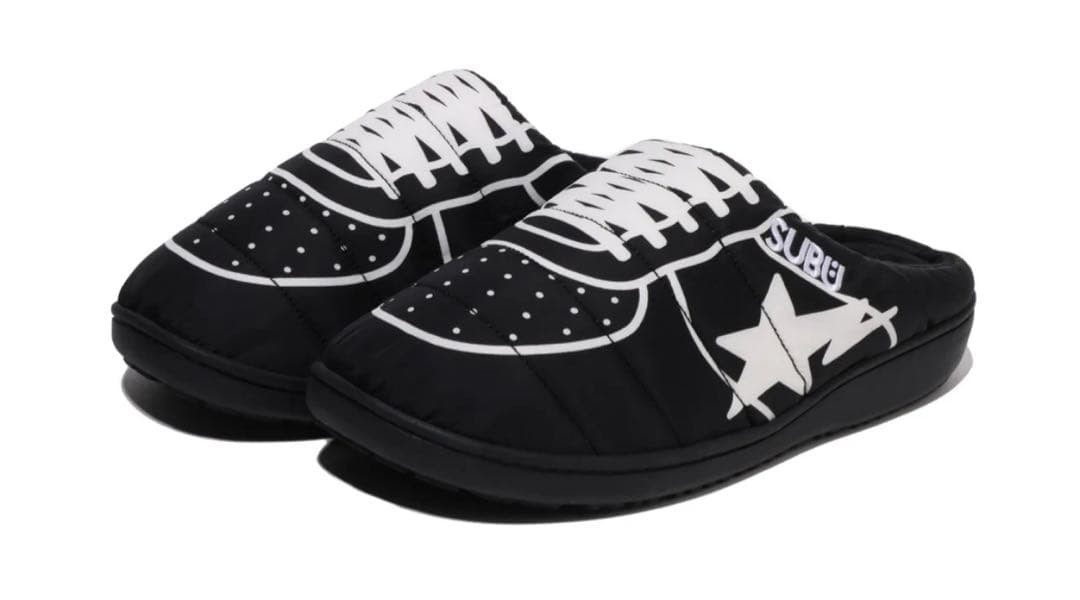 靴 A BATHING APE x SUBU Puffer Sandals 23cm