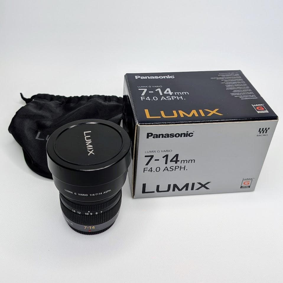 Panasonic LUMIX G VARIO 7-14mm F4 美品